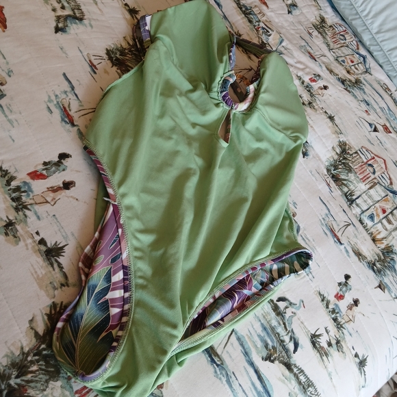 BleuRod Floral Breeze Ring Me Up  X-Back sz 12 - Picture 16 of 16